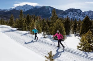 Nordic skiers at Frisco Nordic Center