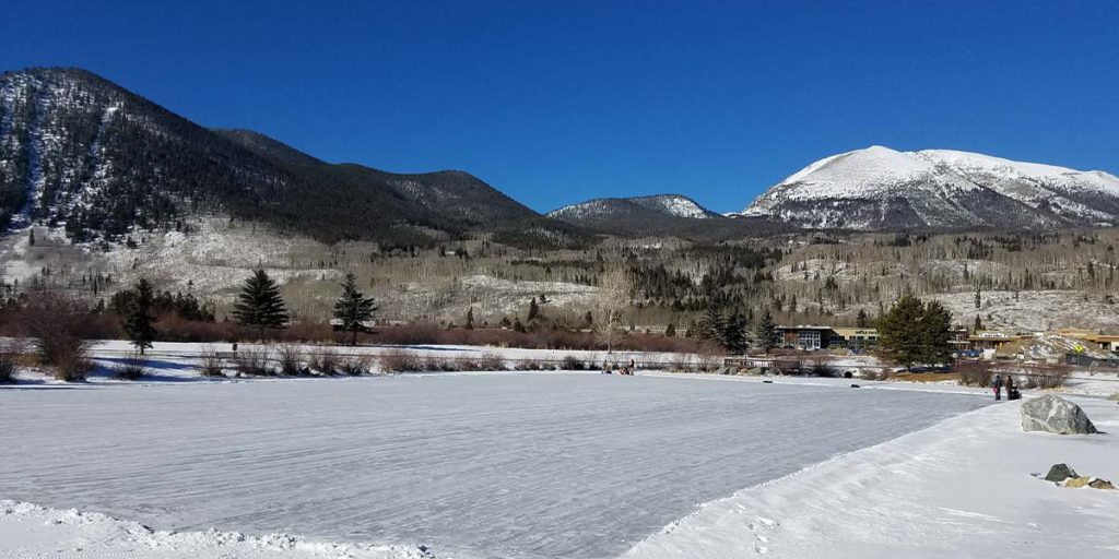 Meadow Creek Pond is Open for Ice Skating Frisco Town Government