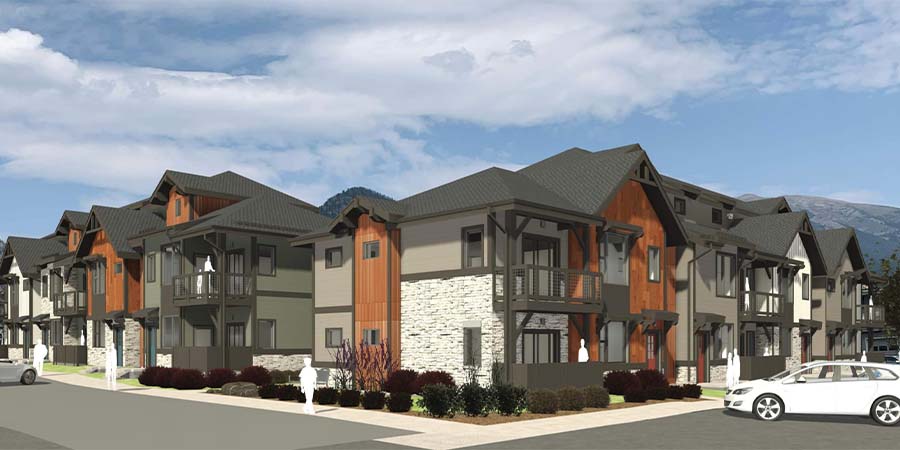 Rendering of 619 Granite Workforce Housing Project Design