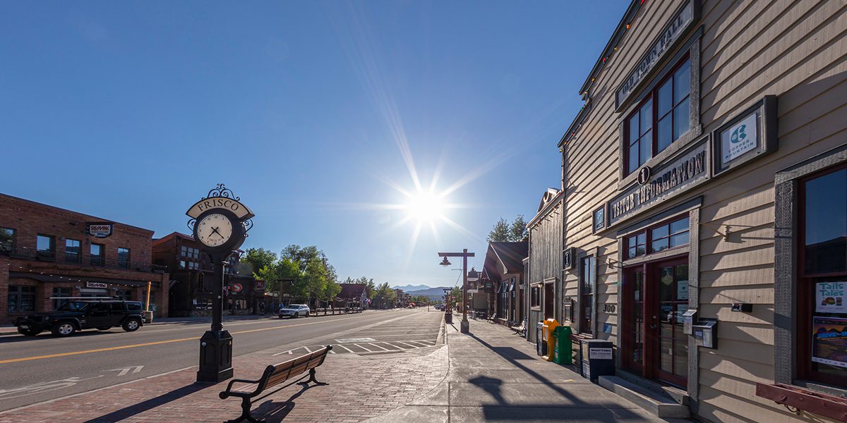 Visitor Center on Main Street during Summer 2021