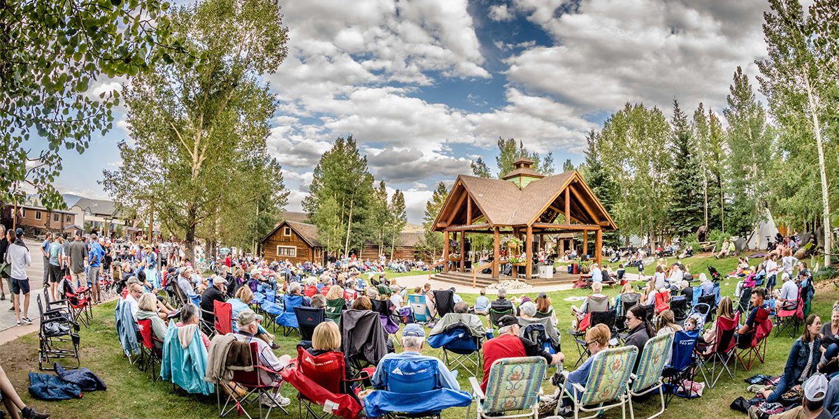 Concert in the Park event at the Frisco Historic Park