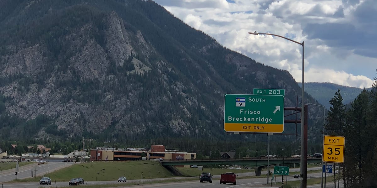 Exit 203 on I-70