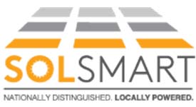 SOLSMART Nationally Distinguished, Locally Powered