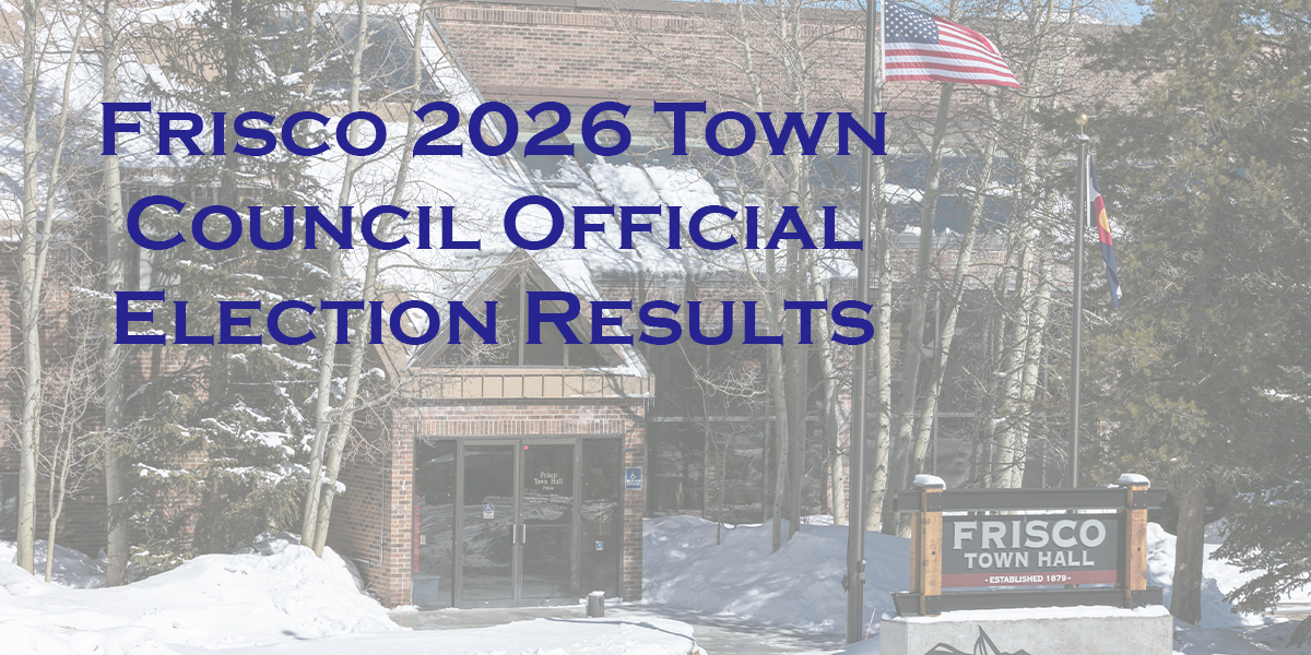 Official 2026 Frisco Town Council Election Results