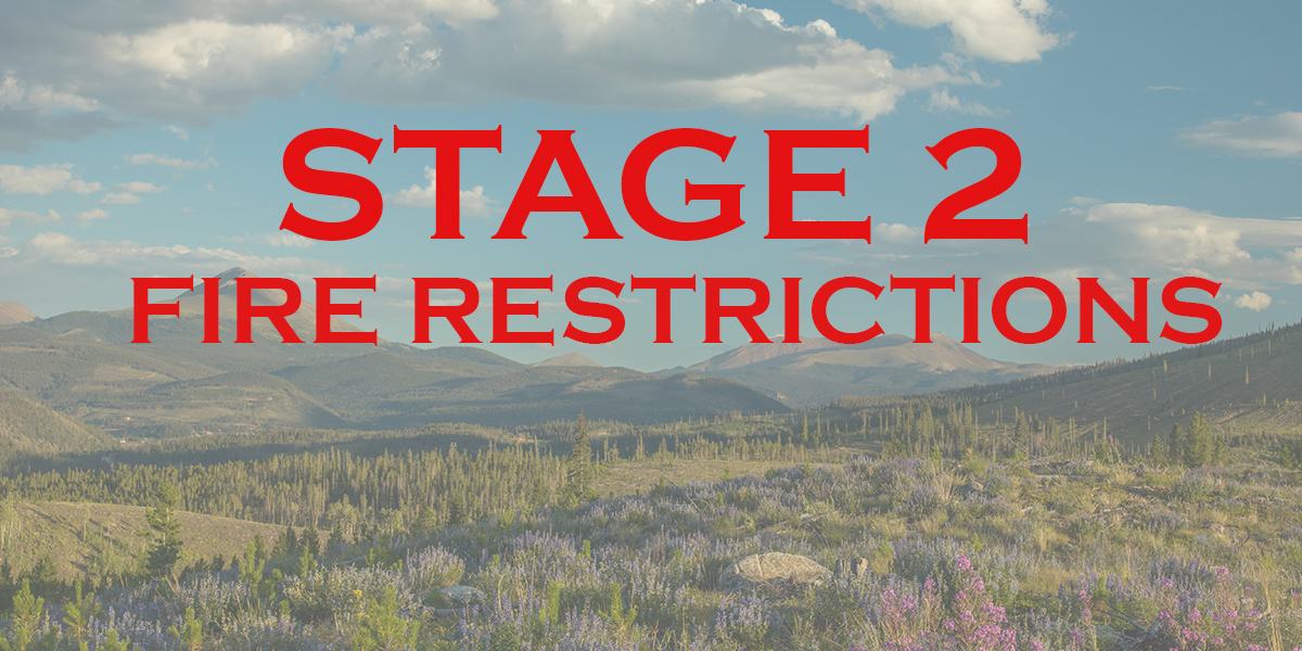 Stage 2 Fire Restrictions Starting June 26, 2026